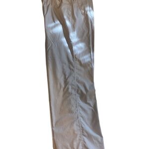 Uniform Advantage Women's Light Gray Scrub Pants Trousers medium